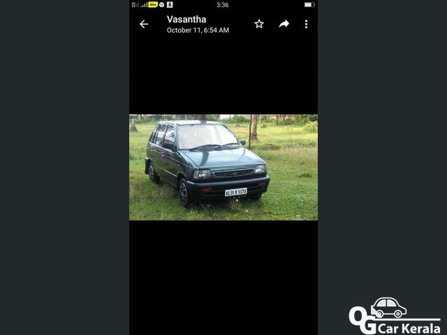 Maruti 800- 2000 model for sale in Thrissur- Pudukad