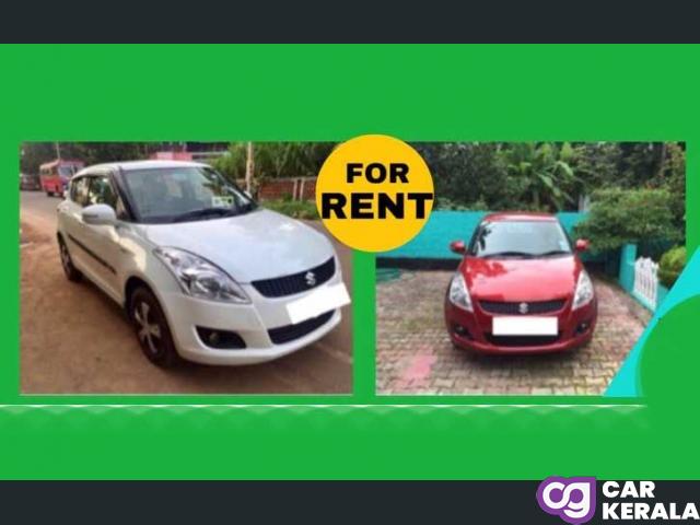 Maruti Swift- White/Red for rent